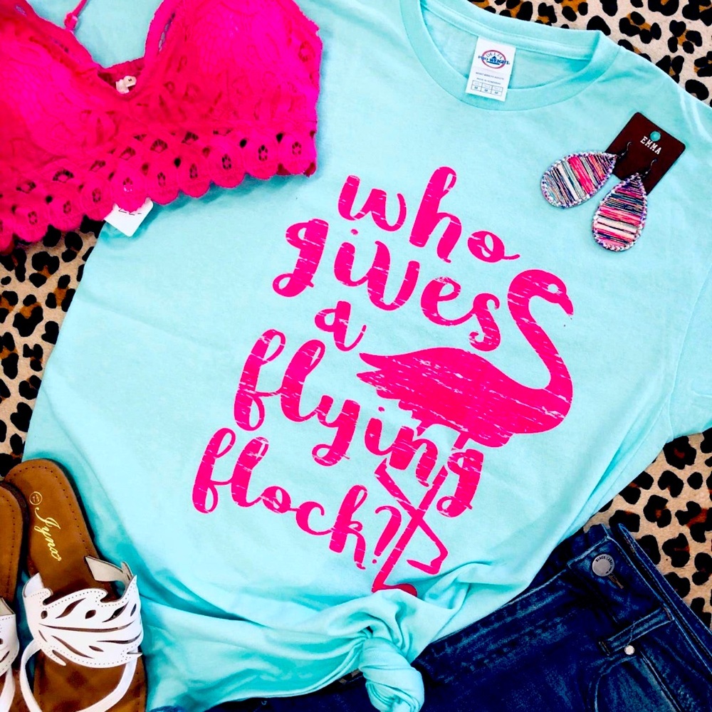 Who gives a flying flock tee